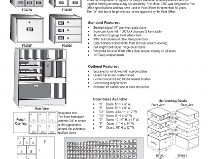 Model M3800 – Rear Loading