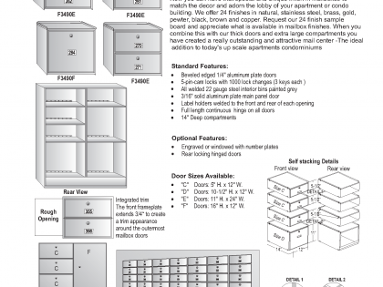 Model 3800 – Special Finishes