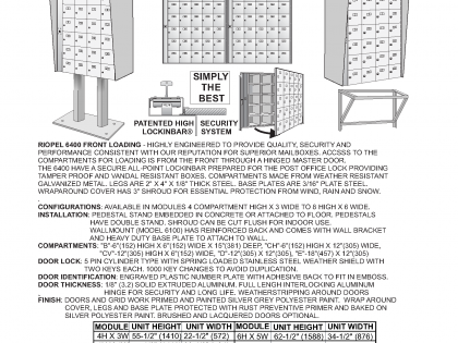 Model 6100 – Exterior Wallmount